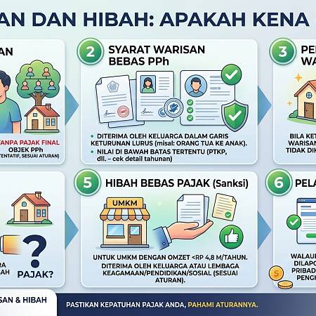 Warisan dan Hibah: Apakah Kena Pajak?