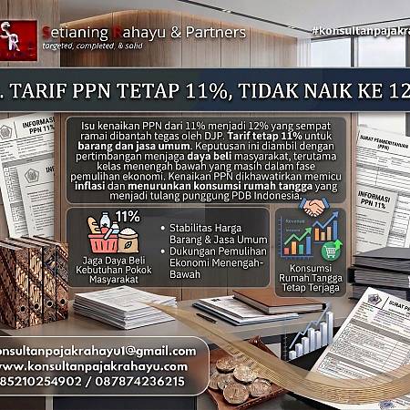 PPN tidak naik