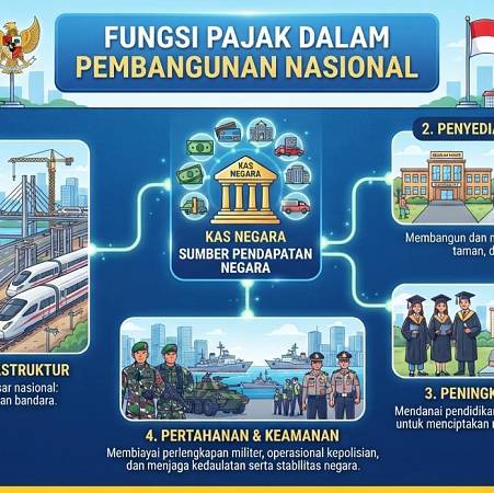 Fungsi Pajak dalam Pembangunan Nasional