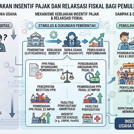 Efektivitas Kebijakan Insentif Pajak dan Relaksasi Fiskal bagi Pemulihan Dunia Usaha