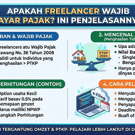 Apakah Freelancer Wajib Bayar Pajak?