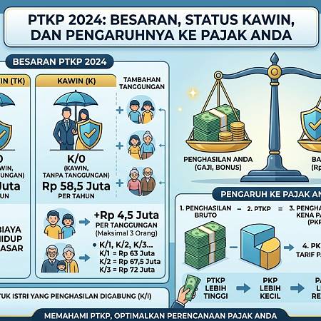 PTKP 2024: Besaran, Status Kawin, dan Pengaruhnya ke Pajak Anda