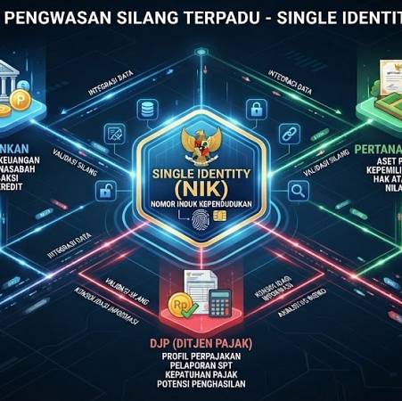 Masa Depan Pengawasan Lintas Sektor: Sinergi Perbankan, Pertanahan, dan Direktorat Jenderal Pajak Melalui Single Identity