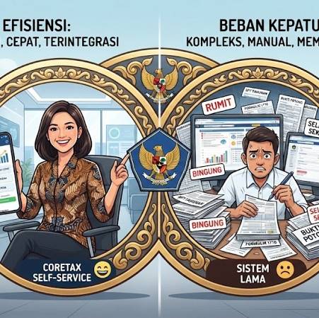 Transformasi Menuju Coretax System : Efesiensi Layanan Mandiri  dan Beban Baru Kepatuhan Wajib Pajak?