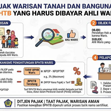 Pajak Warisan Tanah dan Bangunan: BPHTB yang Harus Dibayar Ahli Waris