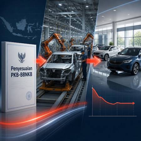 Dampak Penyesuaian Pajak Kendaraan Bermotor dan Bea Balik Nama (PKB-BBNKB) Terhadap Industri Otomotif Nasional