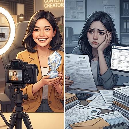 Content Creator dan Influencer Kini Wajib Pajak Penuh: Langkah Maju atau Beban Baru?